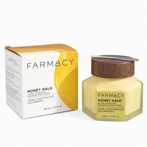 Farmacy Honey Halo Jumbo Moisturizer 100mL Ceramide Hydrating Face Cream NEW